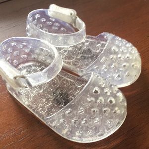 Heart jelly sandals